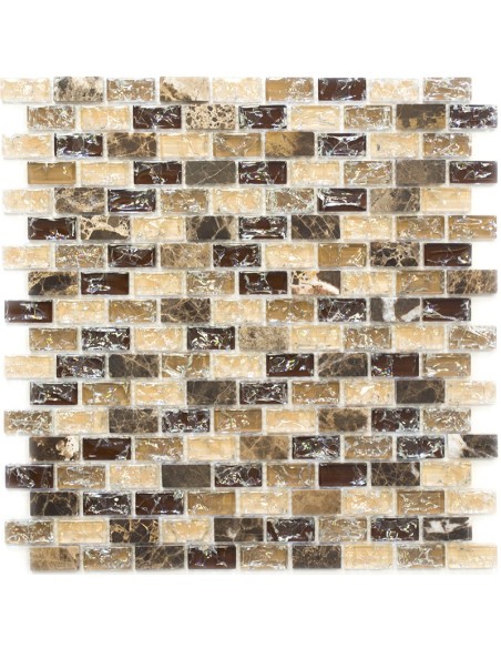Kristall Marmor Brickmosaik Beige
 | Ekosten.se