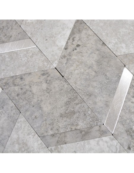 Självhäftande Vinylmosaik Cement Ljusgrå | Ekosten.se