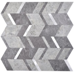 Självhäftande Vinylmosaik Cement Grå | Ekosten.se