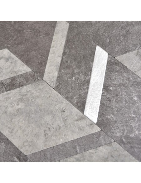 Självhäftande Vinylmosaik Cement Grå | Ekosten.se