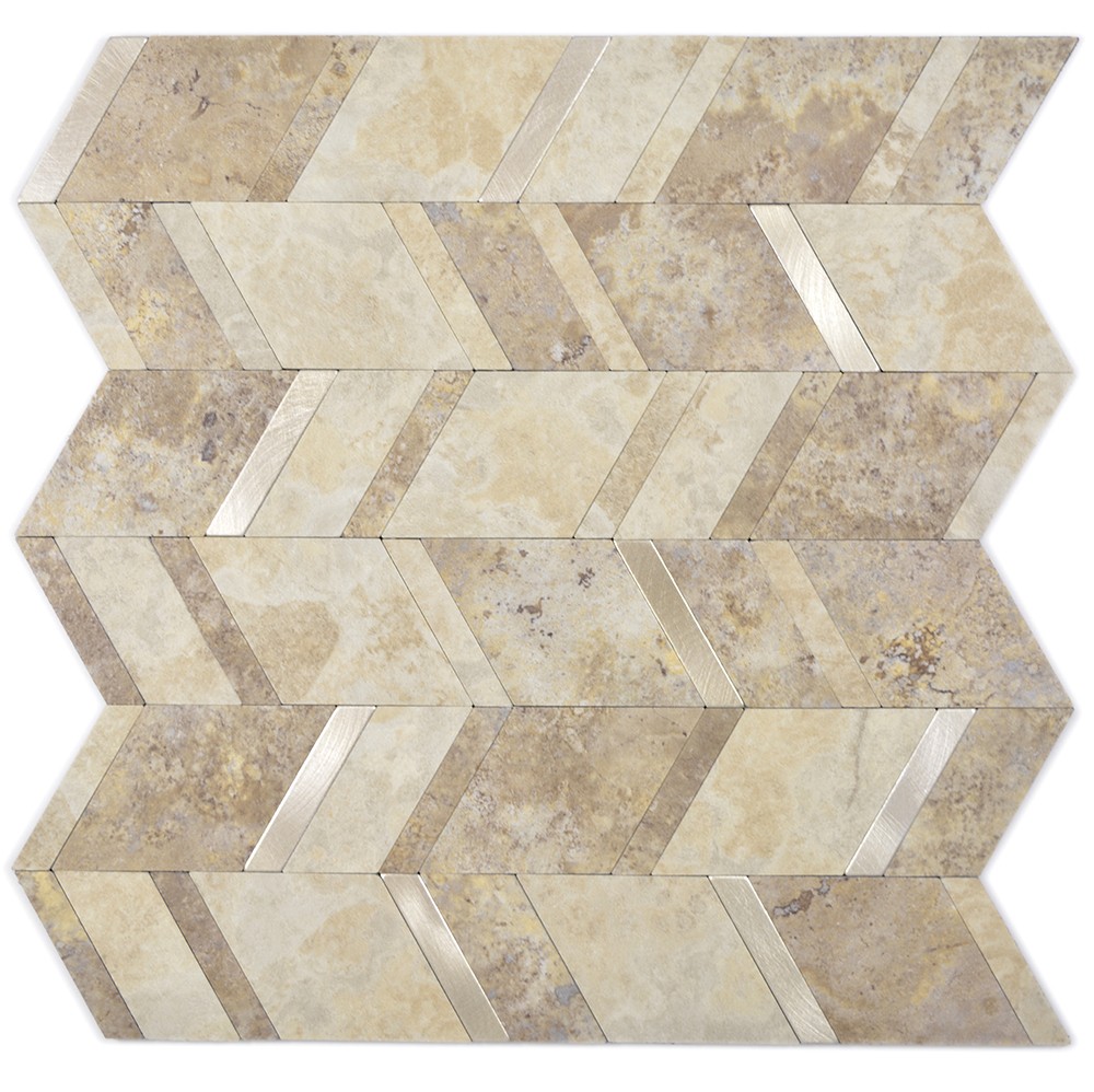 Självhäftande Vinylmosaik Beige Kalksten | Ekosten.se