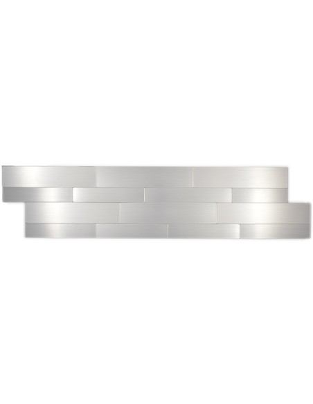 Självhäftande Mosaik Silver Metall | Ekosten.se