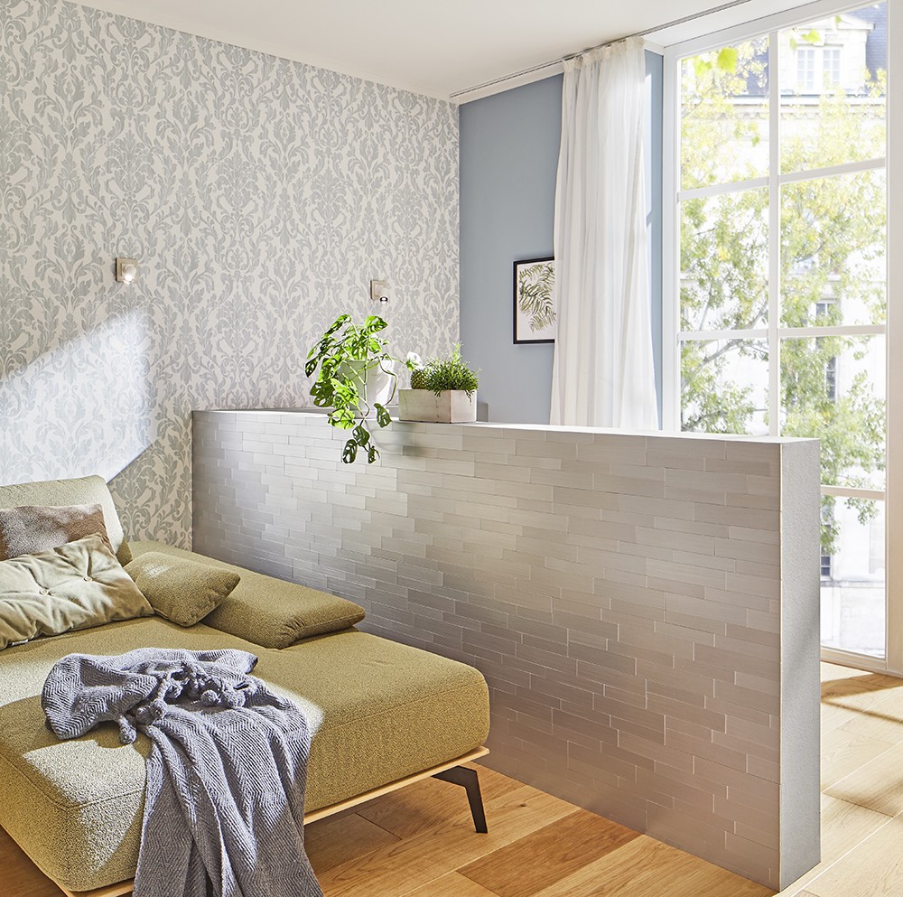 Självhäftande Mosaik Silver Metall | Ekosten.se