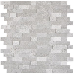 Självhäftande Mosaik Marmor Grå | Ekosten.se