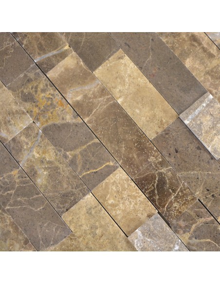 Självhäftande Mosaik Marmor Brun | Ekosten.se