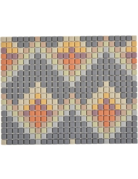 Ecoglas Mosaik Ljusgrå Mix| Ekosten.se