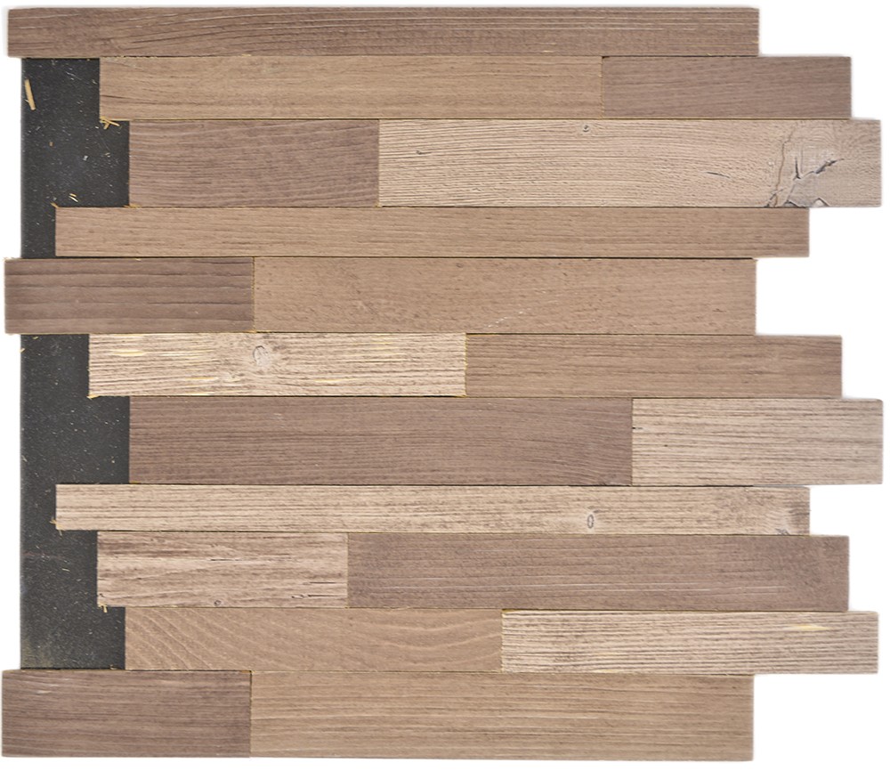 Självhäftande Trä Stavmosaik Woodland Beige Brun | Ekosten.se