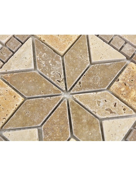 Natursten Dekor Prater Beige Brun Guld | Ekosten.se