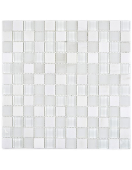 Supervit Marmor Kristall Mosaik | Ekosten.se