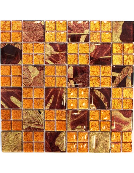 Kristall Mosaik Sunrise Orange | Ekosten.se