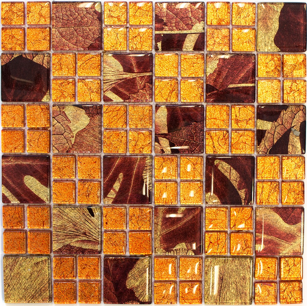 Kristall Mosaik Sunrise Orange | Ekosten.se