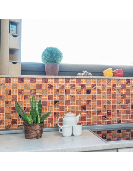 Kristall Mosaik Sunrise Orange | Ekosten.se