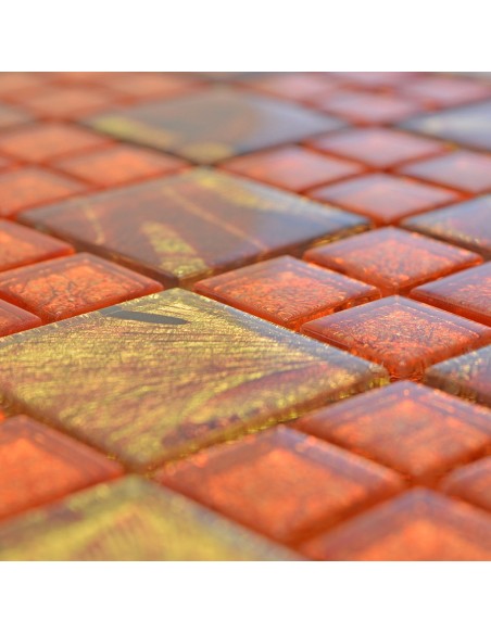 Kristall Mosaik Sunrise Orange | Ekosten.se