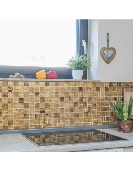 Kristall Mosaik Desert Guld | Ekosten.se