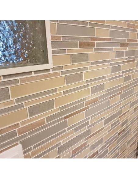 Struktur Stavmosaik Beige Grå
 | Ekosten.se