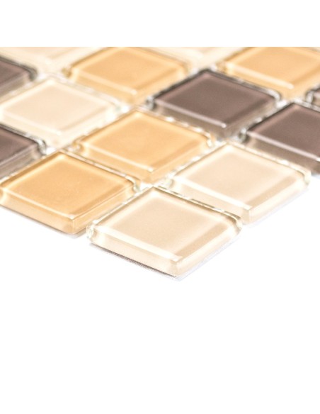 Kristallmosaik Beige Brun | Ekosten.se