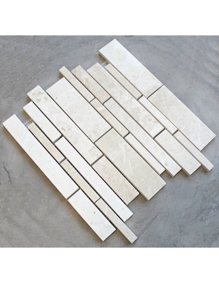 Marmor Stavmosaik Beige Polerad | Ekosten.se