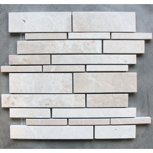 Marmor Stavmosaik Beige Polerad | Ekosten.se