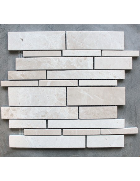 Marmor Stavmosaik Beige Polerad | Ekosten.se