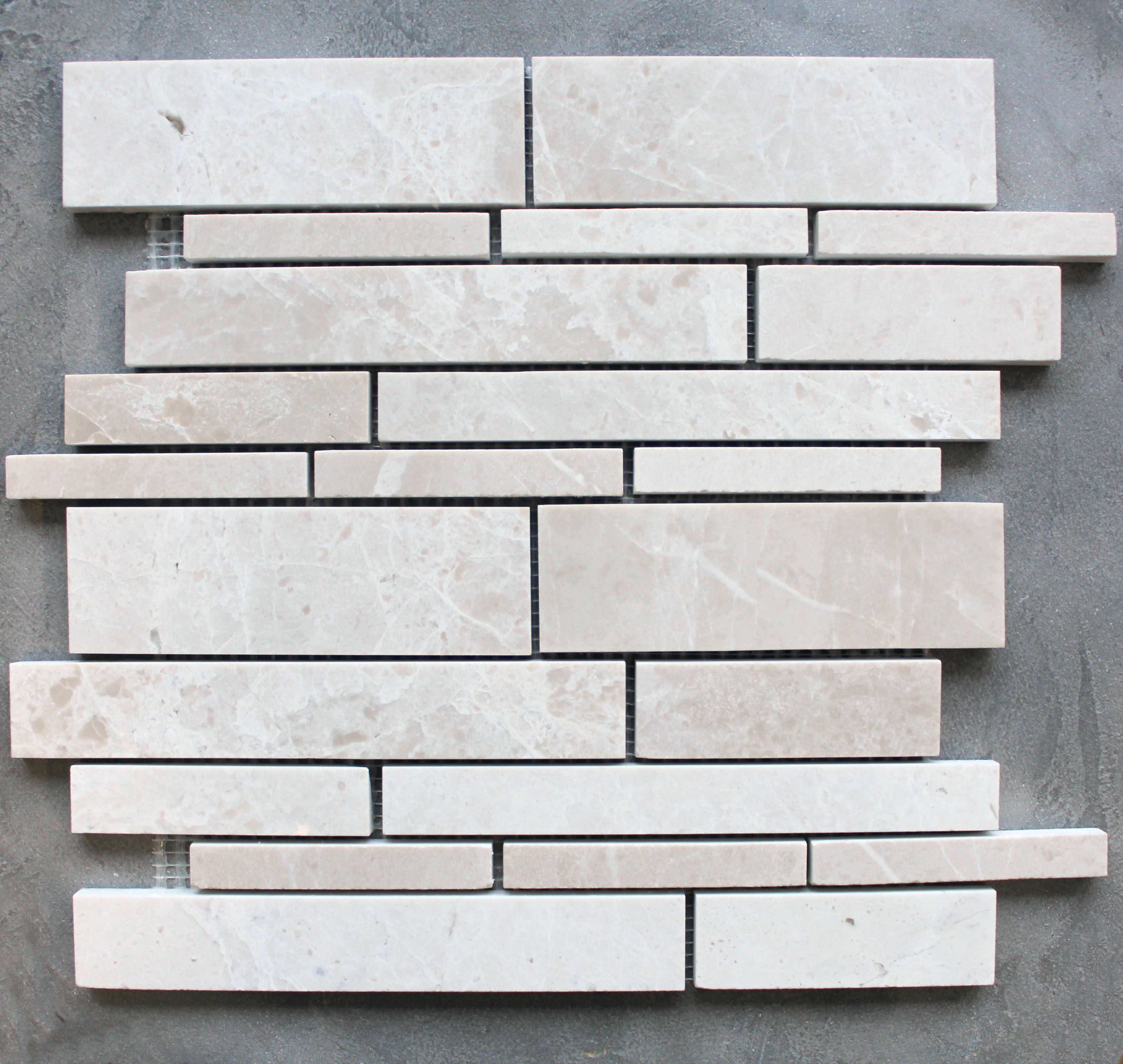 Marmor Stavmosaik Beige Polerad | Ekosten.se