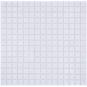 Vit Glasmosaik Blank | Ekosten.se