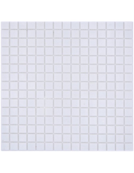 Vit Glasmosaik Blank | Ekosten.se