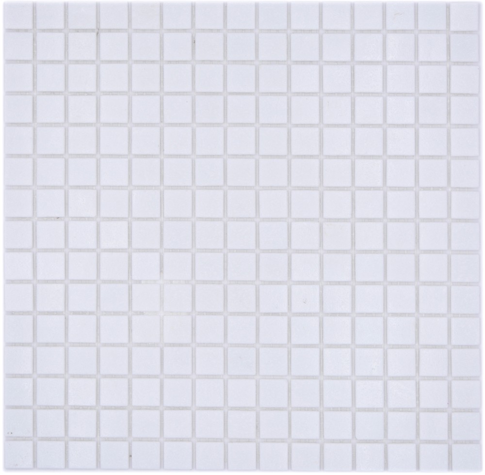 Vit Glasmosaik Blank | Ekosten.se