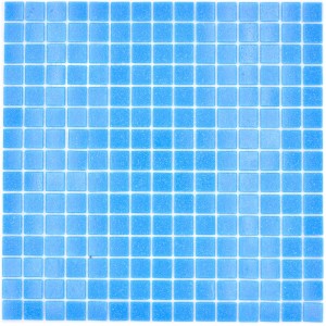 Blå Glasmosaik Blank | Ekosten.se