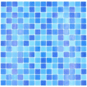 Poolmosaik Blank Blå Mix | Ekosten.se