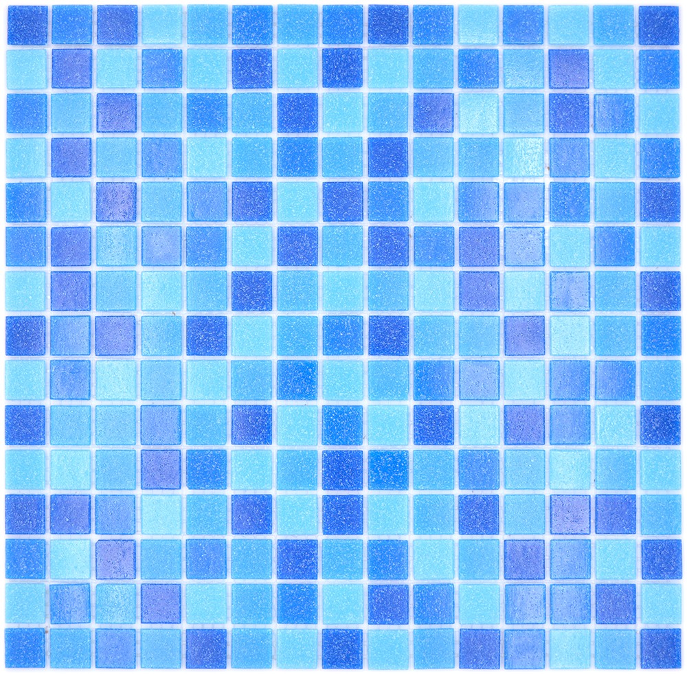 Poolmosaik Blank Blå Mix | Ekosten.se
