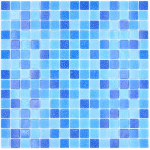Blå Poolmosaik Blank | Ekosten.se