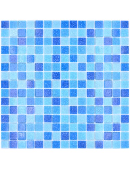 Blå Poolmosaik Blank | Ekosten.se