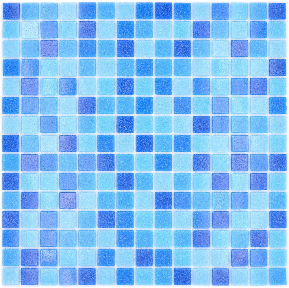 Blå Poolmosaik Blank | Ekosten.se