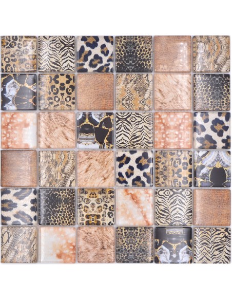 Kristall Mosaik Wildlife Brun | Ekosten.se