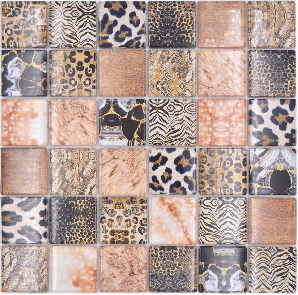 Kristall Mosaik Wildlife Brun | Ekosten.se