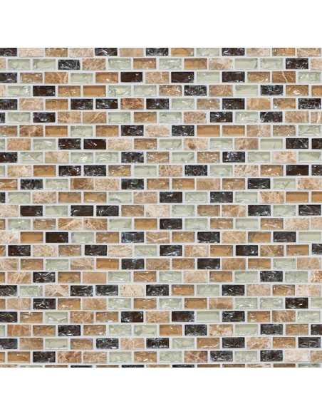 Kristall Marmor Brickmosaik Ljusbeige | Ekosten.se