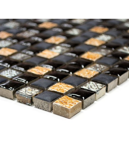 Resin Natursten Glas Mosaik | Ekosten.se