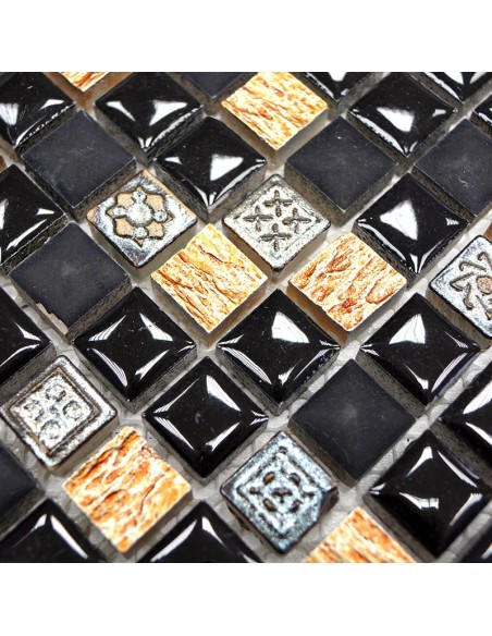 Resin Natursten Glas Mosaik | Ekosten.se