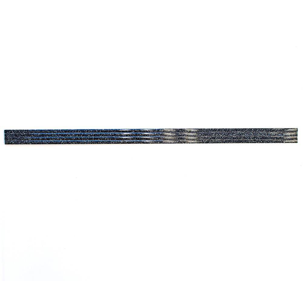 Vägglist Bård Aluminium Glitter Svart | Ekosten.se