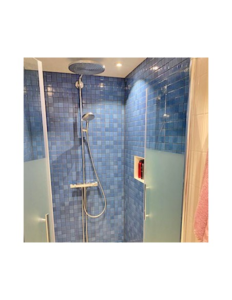 Retro Keramik Mosaik Mönstrad Blå | Ekosten.se
