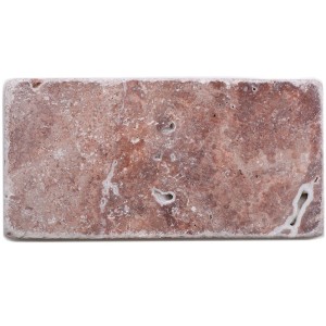 Natursten Rosso Travertin Antik 7,5x15cm | Ekosten.se