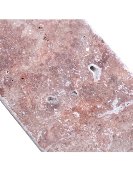 Natursten Rosso Travertin Antik 7,5x15cm | Ekosten.se