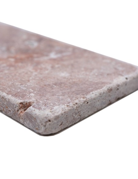 Natursten Rosso Travertin Antik 7,5x15cm | Ekosten.se