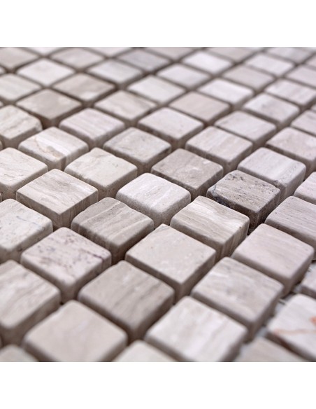 Marmor Mosaik Grey Stripes | Ekosten.se