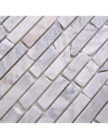 Carrara Marmor Stavmosaik | Ekosten.se
