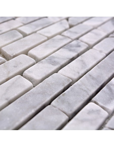 Carrara Marmor Stavmosaik | Ekosten.se