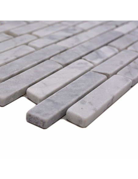 Carrara Marmor Stavmosaik | Ekosten.se