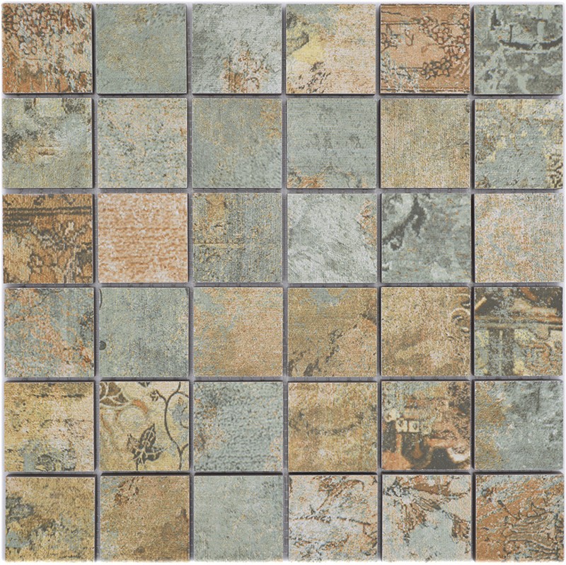 Granitkeramik Mosaik Bagdad 47x47mm | Ekosten.se