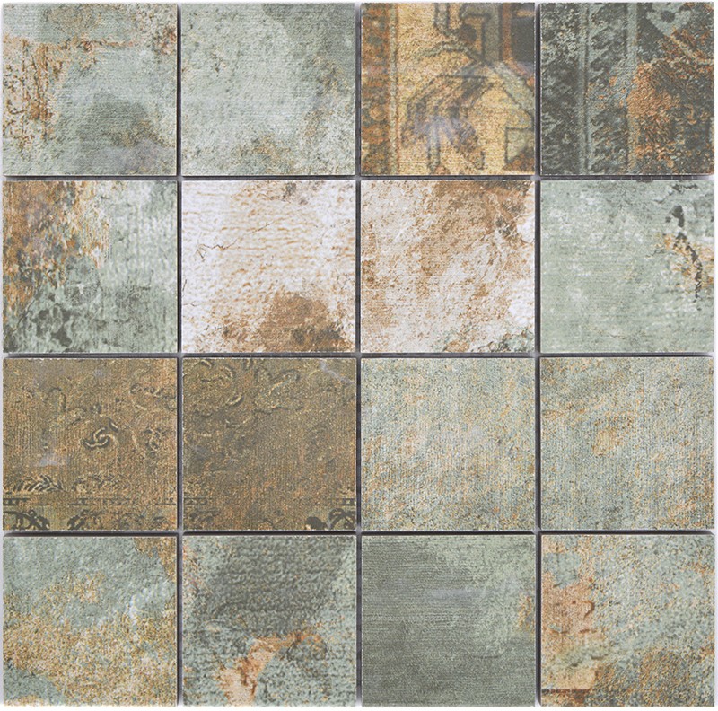 Granitkeramik Mosaik Bagdad 71x71mm | Ekosten.se