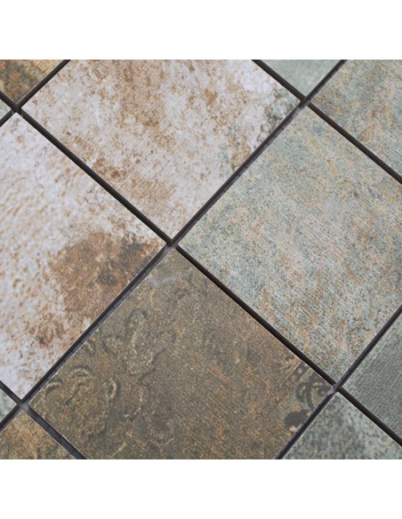 Granitkeramik Mosaik Bagdad 71x71mm | Ekosten.se